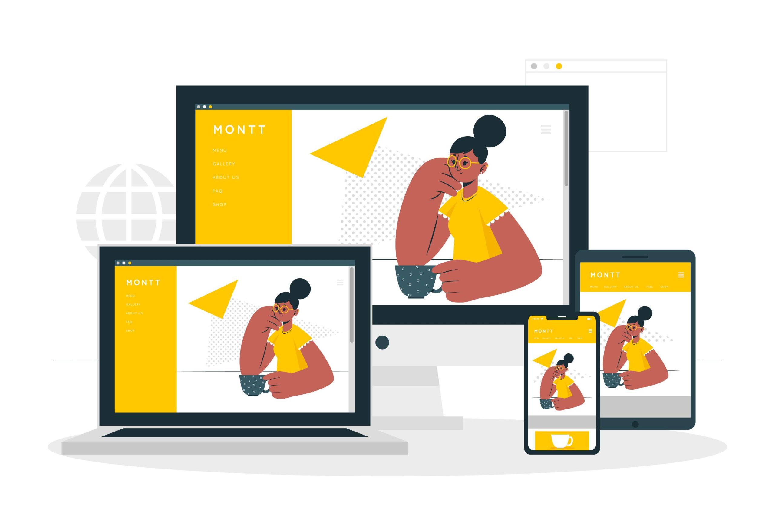 responsive website development