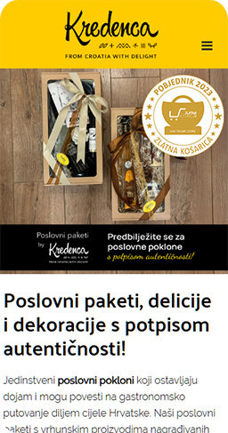 Izrada web shopa za Kredenca